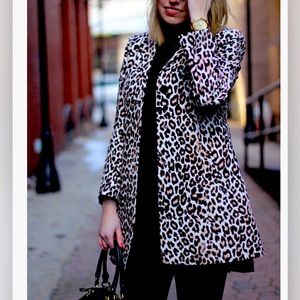 Leopard print jacket from H&M
